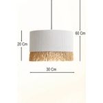 Casa si Gradina - Corpuri si surse de iluminat - Lustre si pendule - Candelabru, Opviq, plastic, alb, inaltime reglabila 20-60 cm - Infinity.ro