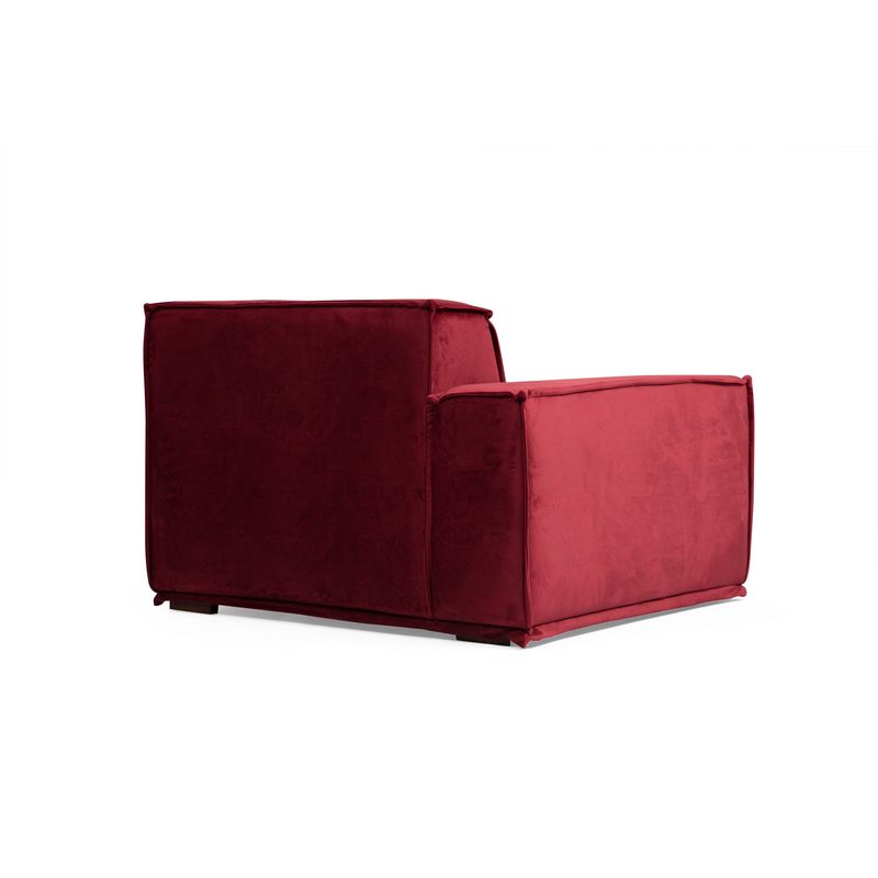 Casa si Gradina - Mobilier - Canapele si coltare - Coltare - Coltar, Hanah Home, material textil, burgundy, 170x300x100 cm - Infinity.ro
