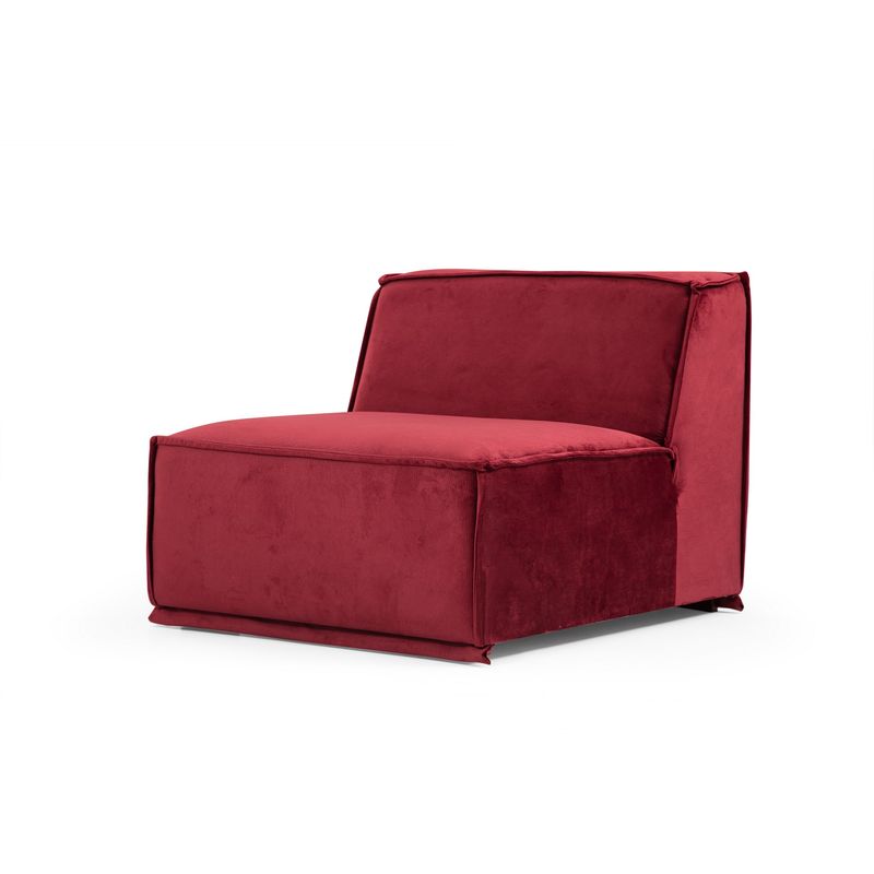 Casa si Gradina - Mobilier - Canapele si coltare - Coltare - Coltar, Hanah Home, material textil, burgundy, 170x300x100 cm - Infinity.ro