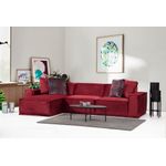 Casa si Gradina - Mobilier - Canapele si coltare - Coltare - Coltar, Hanah Home, material textil, burgundy, 170x300x100 cm - Infinity.ro