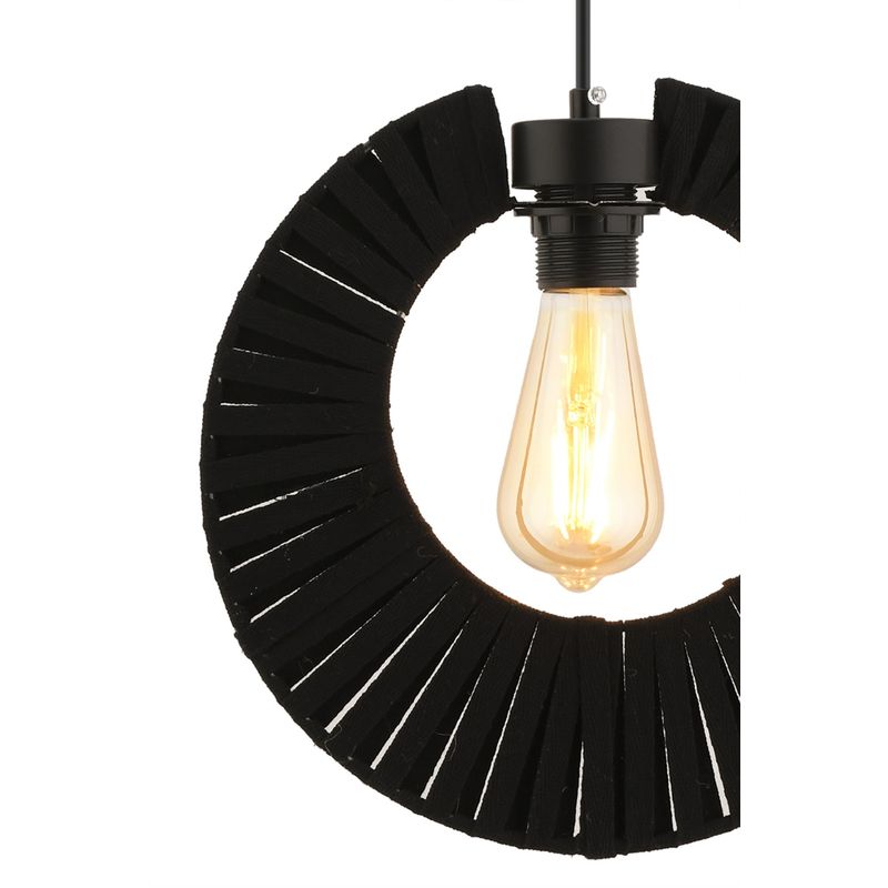 Casa si Gradina - Corpuri si surse de iluminat - Lustre si pendule - Candelabru, Opviq, metal, negru, 30x30x65 cm - Infinity.ro