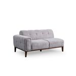 Casa si Gradina - Mobilier - Canapele si coltare - Coltare - Coltar, Atelier Del Sofa, lemn de fag si pal, gri deschis, 260x300x95 cm - Infinity.ro
