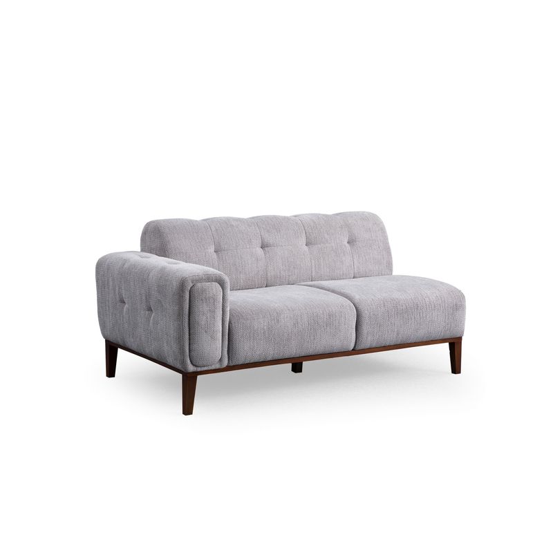 Casa si Gradina - Mobilier - Canapele si coltare - Coltare - Coltar, Atelier Del Sofa, lemn de fag si pal, gri deschis, 260x300x95 cm - Infinity.ro