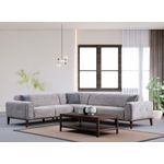 Casa si Gradina - Mobilier - Canapele si coltare - Coltare - Coltar, Atelier Del Sofa, lemn de fag si pal, gri deschis, 260x300x95 cm - Infinity.ro