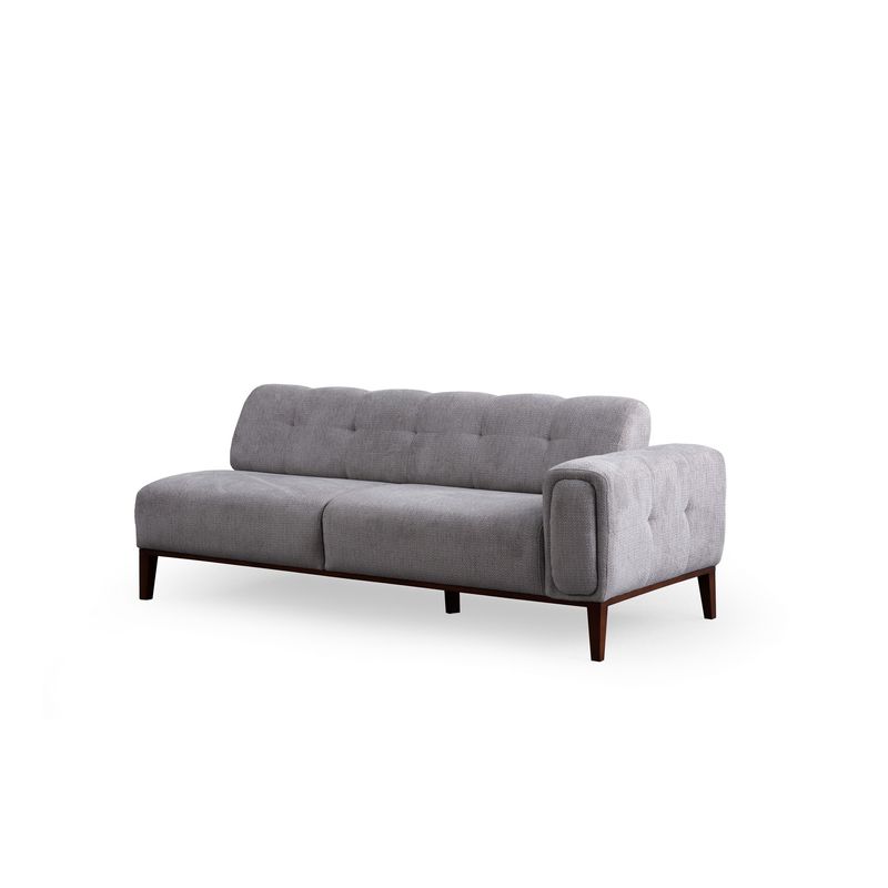 Casa si Gradina - Mobilier - Canapele si coltare - Coltare - Coltar, Atelier Del Sofa, lemn de fag si pal, gri deschis, 260x300x95 cm - Infinity.ro