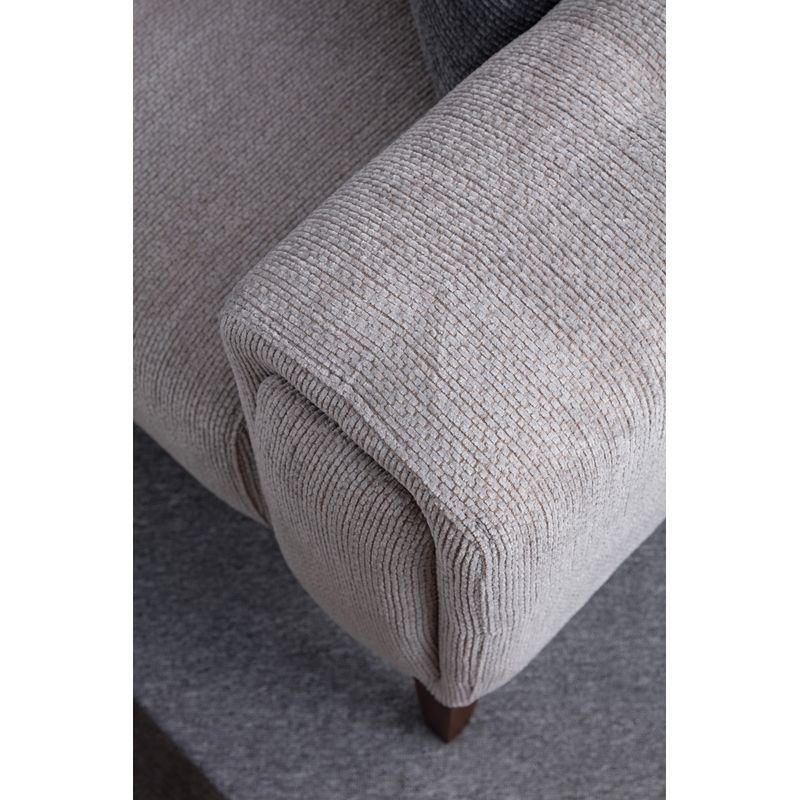 Casa si Gradina - Mobilier - Canapele si coltare - Coltare - Coltar, Atelier Del Sofa, lemn de fag si pal, gri deschis, 260x300x95 cm - Infinity.ro