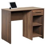 Casa si Gradina - Mobilier - Mese si birouri - Birouri - Birou de studiu, Hanah Home, pal melaminat, oslo si nuc, 90x55x75 cm - Infinity.ro