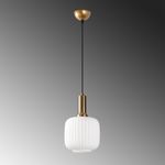 Casa si Gradina - Corpuri si surse de iluminat - Lustre si pendule - Candelabru, Opviq, metal, auriu, 20x20x118 cm - Infinity.ro