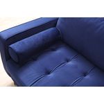 Casa si Gradina - Mobilier - Canapele si coltare - Canapele - Canapea 3 locuri, Atelier Del Sofa, lemn fag, albastru marin, 215x90x70 cm - Infinity.ro
