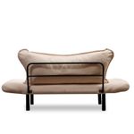 Casa si Gradina - Mobilier - Canapele si coltare - Canapele - Canapea extensibila, Hanah Home, metal, crem, 150x75x70 cm - Infinity.ro