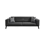 Casa si Gradina - Mobilier - Canapele si coltare - Canapele - Canapea extensibila, Atelier Del Sofa, lemn fag, antracit, 222x92x74 cm - Infinity.ro