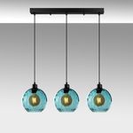 Casa si Gradina - Corpuri si surse de iluminat - Lustre si pendule - Candelabru, Opviq, metal, albastru, 70x20x120 cm - Infinity.ro