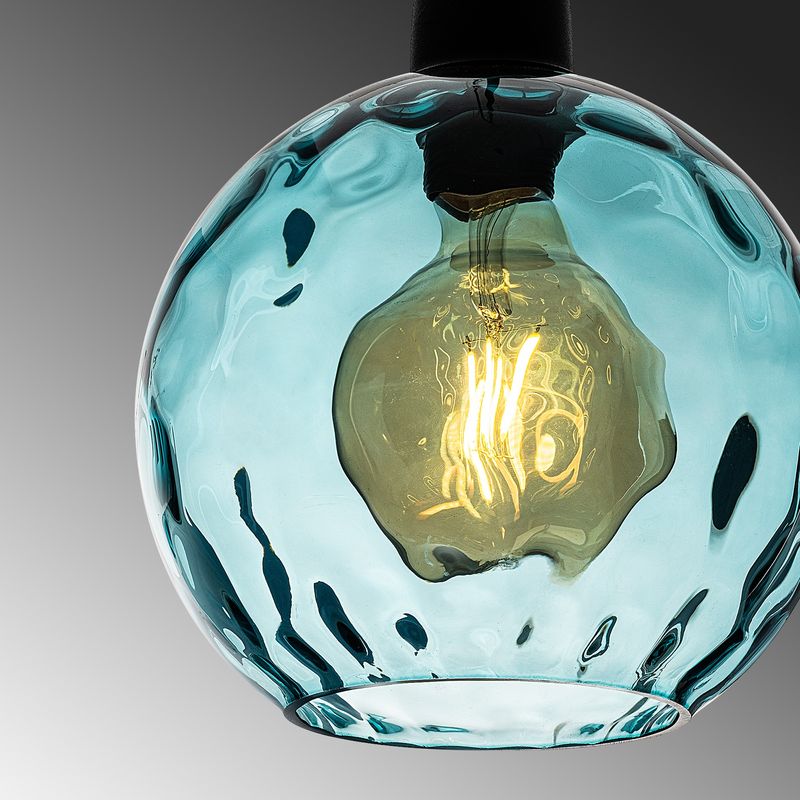 Casa si Gradina - Corpuri si surse de iluminat - Lustre si pendule - Candelabru, Opviq, metal, albastru, 70x20x120 cm - Infinity.ro
