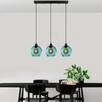 Casa si Gradina - Corpuri si surse de iluminat - Lustre si pendule - Candelabru, Opviq, metal, albastru, 70x20x120 cm - Infinity.ro