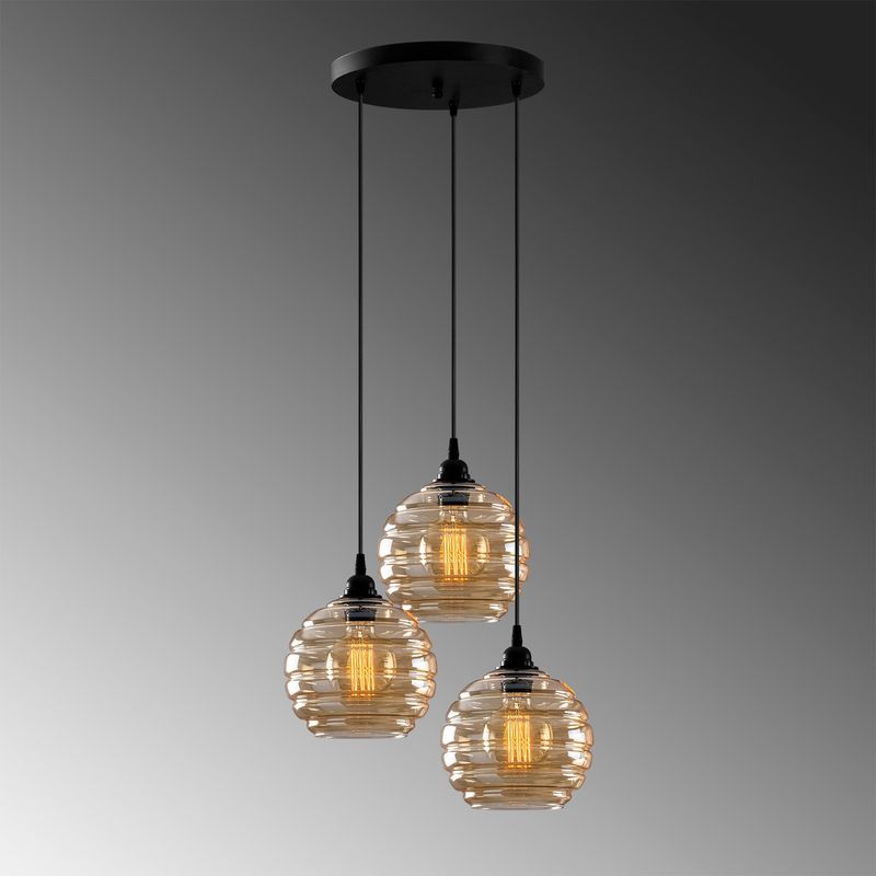 Casa si Gradina - Corpuri si surse de iluminat - Lustre si pendule - Candelabru, Opviq, metal, auriu negru, 44x44x116 cm - Infinity.ro