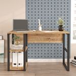 Casa si Gradina - Mobilier - Mese si birouri - Birouri - Birou de studiu, Hanah Home, pal melaminat, pin atlantic, 120x60x75 cm - Infinity.ro