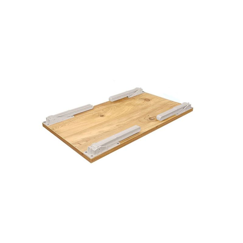 Casa si Gradina - Mobilier - Mese si birouri - Birouri - Birou pentru laptop, Hanah Home, pal melaminat, pin atlantic si negru, 60x35x24.5 cm - Infinity.ro