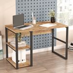 Casa si Gradina - Mobilier - Mese si birouri - Birouri - Birou de studiu, Hanah Home, pal melaminat, pin atlantic, 120x60x75 cm - Infinity.ro