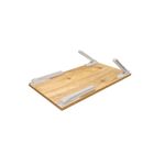 Casa si Gradina - Mobilier - Mese si birouri - Birouri - Birou pentru laptop, Hanah Home, pal melaminat, pin atlantic si negru, 60x35x24.5 cm - Infinity.ro