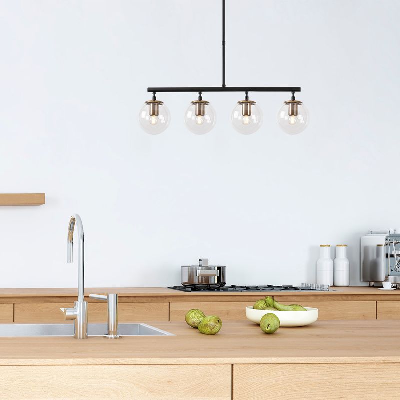 Casa si Gradina - Corpuri si surse de iluminat - Lustre si pendule - Candelabru, Opviq, metal, negru si antic, 70x15x43-87 cm - Infinity.ro