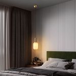 Casa si Gradina - Corpuri si surse de iluminat - Lustre si pendule - Candelabru, Opviq, metal, auriu, 13x13x118 cm - Infinity.ro