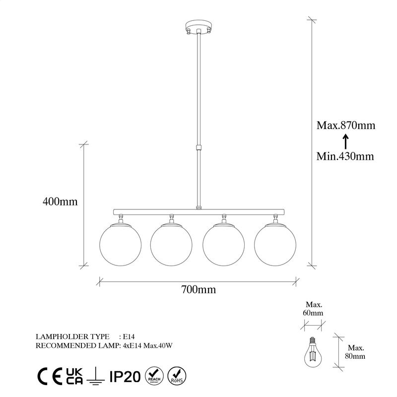 Casa si Gradina - Corpuri si surse de iluminat - Lustre si pendule - Candelabru, Opviq, metal, negru si antic, 70x15x43-87 cm - Infinity.ro