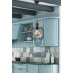 Casa si Gradina - Corpuri si surse de iluminat - Lustre si pendule - Candelabru, Opviq, metal, negru natural, 26x26x60 cm - Infinity.ro