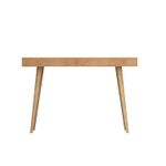 Casa si Gradina - Mobilier - Mese si birouri - Birouri - Birou de studiu, Hanah Home, pal melaminat, stejar si alb, 100x60x74 cm - Infinity.ro