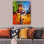 Casa si Gradina - Decoratiuni - Tablouri - Tablou decorativ, Wallxpert, panza, multicolor, 70x100 cm, rama lemn, 441HPE1414 - Infinity.ro