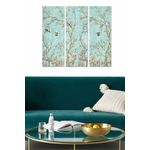Casa si Gradina - Decoratiuni - Tablouri - Tablou decorativ, Wallxpert, mdf, multicolor, 70x50 cm, set 3 piese, 553BNC1286 - Infinity.ro
