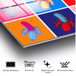 Casa si Gradina - Decoratiuni - Tablouri - Tablou decorativ, Wallxpert, sticla temperata, multicolor, 70x100 cm, 123BZM2250 - Infinity.ro