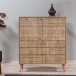 Casa si Gradina - Mobilier - Dulapuri si sifoniere - Dulapuri - Dulap multifunctional, Hanah Home, pal melaminat, stejar sonoma, 95x36x111 cm, 863SPH3933 - Infinity.ro