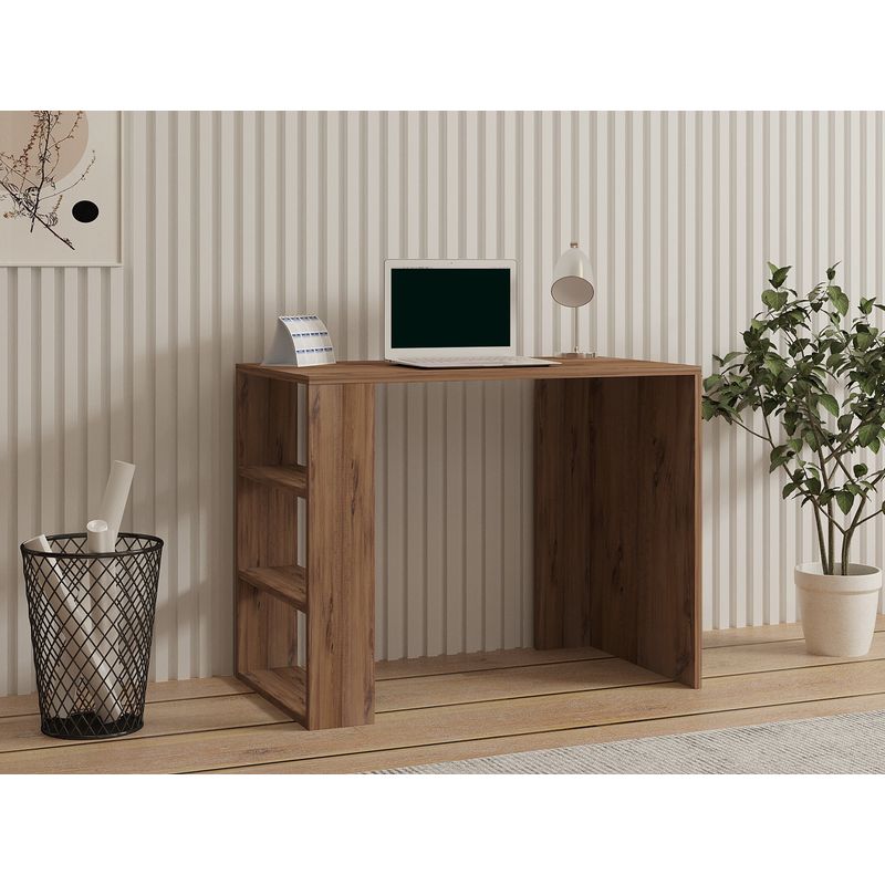 Casa si Gradina - Mobilier - Mese si birouri - Birouri - Birou, Hanah Home, pal melaminat, pin atlantic, 90x50x70 cm - Infinity.ro