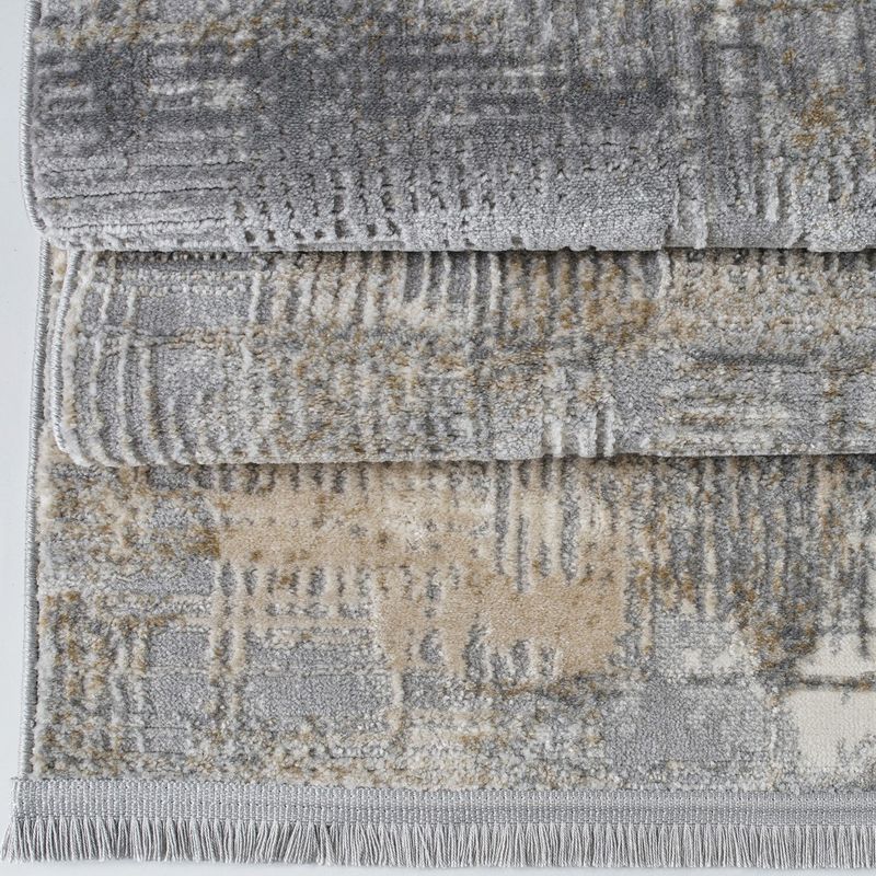 Casa si Gradina - Textile si covoare - Covoare - Covoare casa - Covor, Conceptum Hypnose, gri bej crem, 120x170 cm, polipropilena si poliester, 952CCL1127 - Infinity.ro