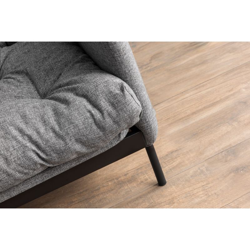 Casa si Gradina - Mobilier - Canapele si coltare - Canapele - Canapea extensibila, Atelier Del Sofa, stofa in, gri deschis, 200x92x82 cm - Infinity.ro