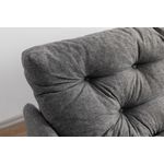 Casa si Gradina - Mobilier - Canapele si coltare - Canapele - Canapea extensibila, Atelier Del Sofa, stofa in, gri deschis, 200x92x82 cm - Infinity.ro