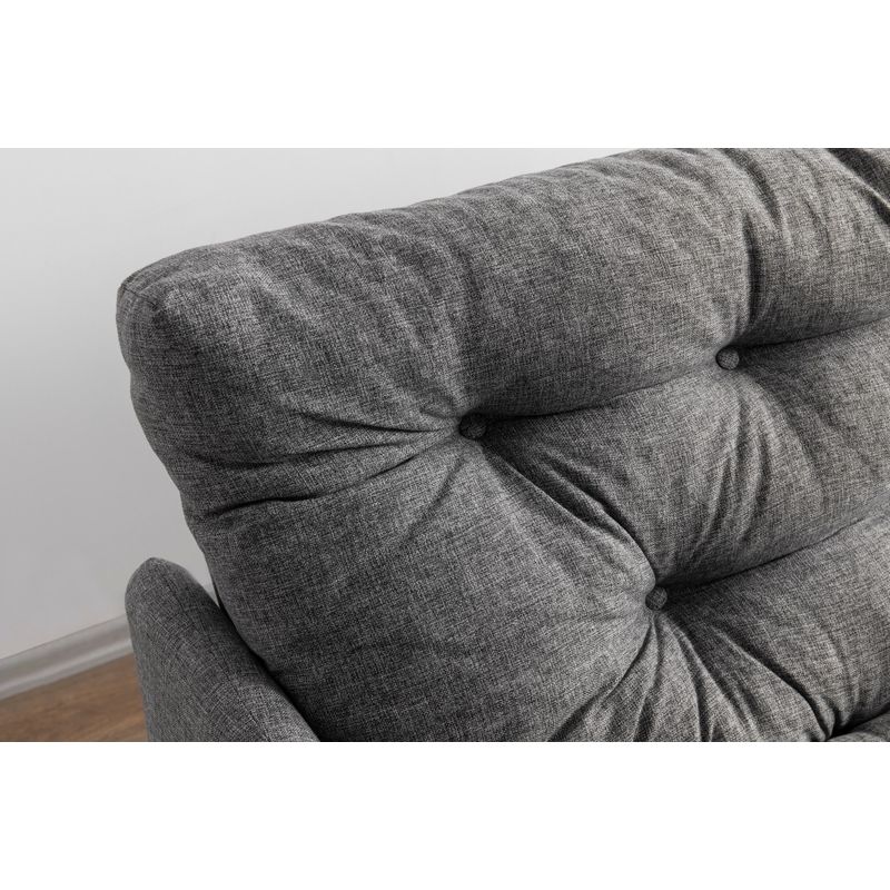 Casa si Gradina - Mobilier - Canapele si coltare - Canapele - Canapea extensibila, Atelier Del Sofa, stofa in, gri deschis, 200x92x82 cm - Infinity.ro