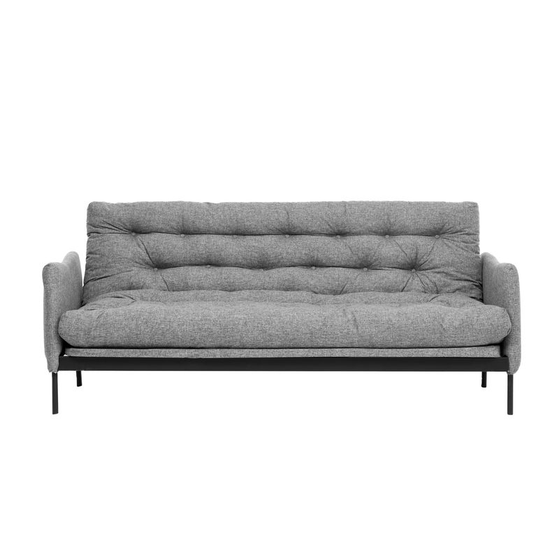 Casa si Gradina - Mobilier - Canapele si coltare - Canapele - Canapea extensibila, Atelier Del Sofa, stofa in, gri deschis, 200x92x82 cm - Infinity.ro