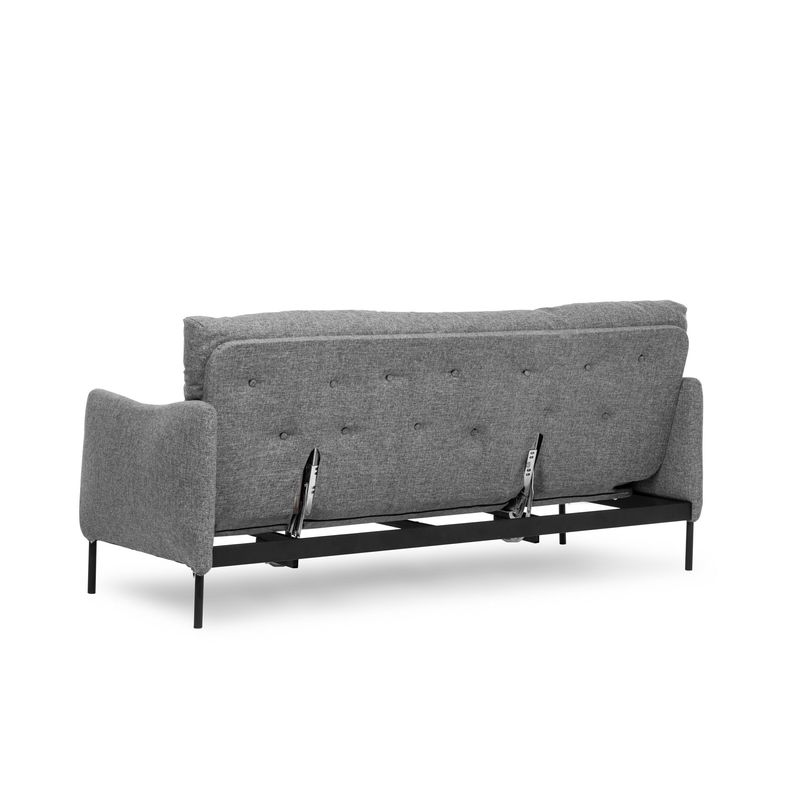 Casa si Gradina - Mobilier - Canapele si coltare - Canapele - Canapea extensibila, Atelier Del Sofa, stofa in, gri deschis, 200x92x82 cm - Infinity.ro