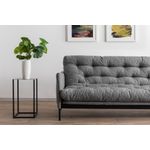 Casa si Gradina - Mobilier - Canapele si coltare - Canapele - Canapea extensibila, Atelier Del Sofa, stofa in, gri deschis, 200x92x82 cm - Infinity.ro