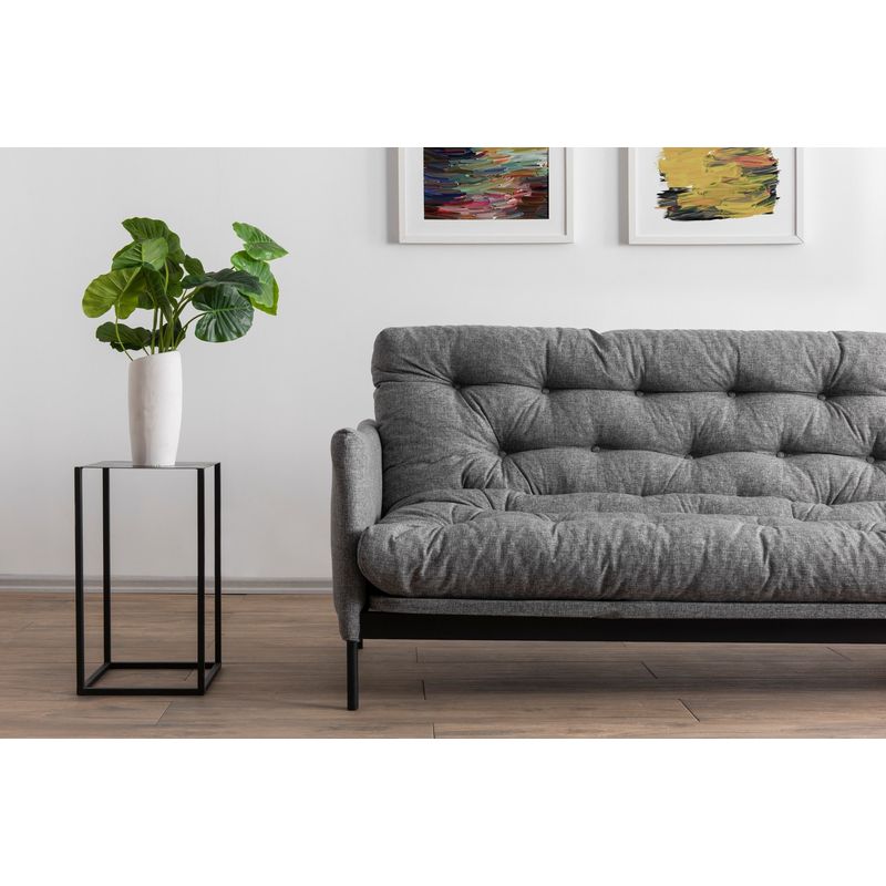 Casa si Gradina - Mobilier - Canapele si coltare - Canapele - Canapea extensibila, Atelier Del Sofa, stofa in, gri deschis, 200x92x82 cm - Infinity.ro