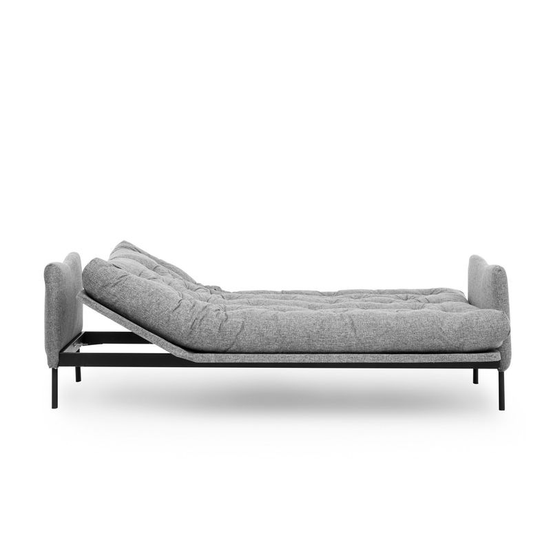 Casa si Gradina - Mobilier - Canapele si coltare - Canapele - Canapea extensibila, Atelier Del Sofa, stofa in, gri deschis, 200x92x82 cm - Infinity.ro