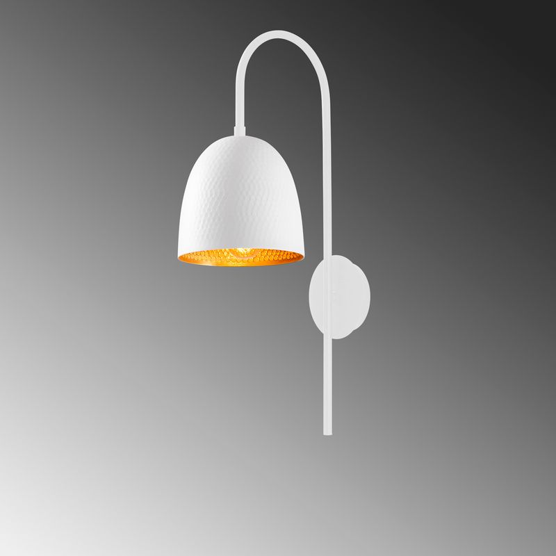 Casa si Gradina - Corpuri si surse de iluminat - Plafoniere, aplice si spoturi - Aplica de perete, Opviq, metal, alb, 16x24x57 cm - Infinity.ro