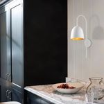 Casa si Gradina - Corpuri si surse de iluminat - Plafoniere, aplice si spoturi - Aplica de perete, Opviq, metal, alb, 16x24x57 cm - Infinity.ro