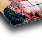 Casa si Gradina - Decoratiuni - Tablouri - Tablou decorativ din sticla, Wallxpert, multicolor, sticla temperata, 70x100 cm, 123BZM2214 - Infinity.ro