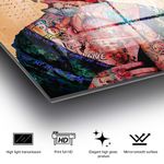 Casa si Gradina - Decoratiuni - Tablouri - Tablou decorativ din sticla, Wallxpert, multicolor, sticla temperata, 70x100 cm, 123BZM2214 - Infinity.ro