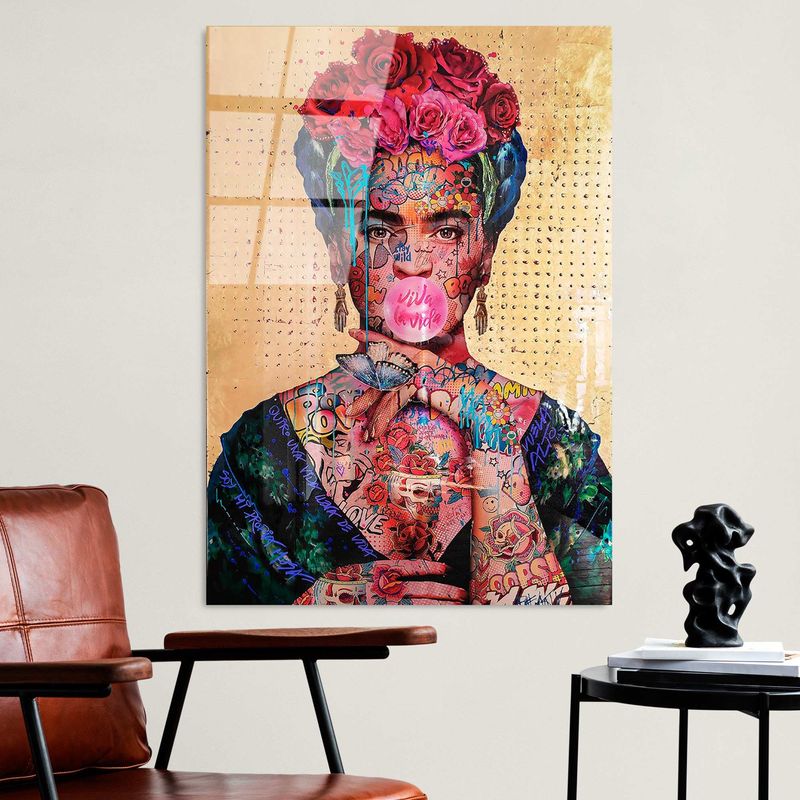 Casa si Gradina - Decoratiuni - Tablouri - Tablou decorativ din sticla, Wallxpert, multicolor, sticla temperata, 70x100 cm, 123BZM2214 - Infinity.ro