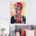 Casa si Gradina - Decoratiuni - Tablouri - Tablou decorativ din sticla, Wallxpert, multicolor, sticla temperata, 70x100 cm, 123BZM2214 - Infinity.ro