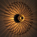 Casa si Gradina - Corpuri si surse de iluminat - Plafoniere, aplice si spoturi - Aplica de perete, Opviq, metal, negru, 16x56 cm - Infinity.ro