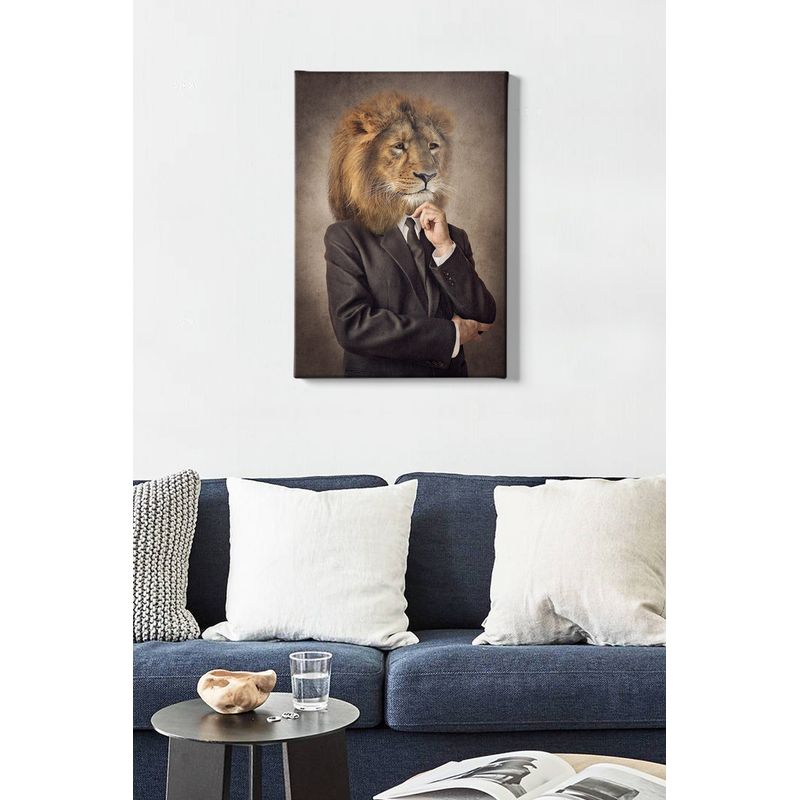 Casa si Gradina - Decoratiuni - Tablouri - Tablou decorativ, Wallxpert, panza, multicolor, 50x70 cm, rama lemn, 529TCR1135 - Infinity.ro